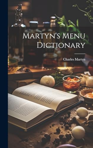 Stock image for Martyn's Menu Dictionary for sale by THE SAINT BOOKSTORE