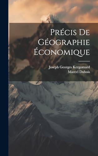 Stock image for Prcis De Gographie conomique (French Edition) for sale by Ria Christie Collections