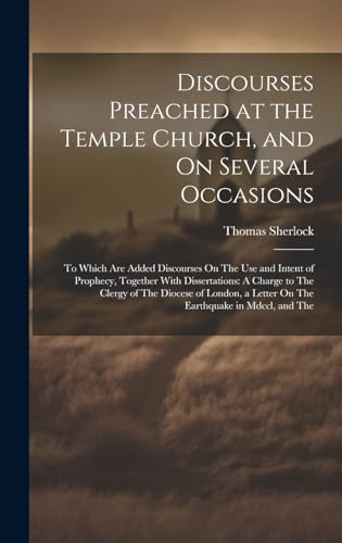 Stock image for Discourses Preached at the Temple Church, and On Several Occasions for sale by PBShop.store US