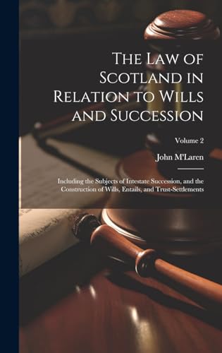 Stock image for The The Law of Scotland in Relation to Wills and Succession for sale by PBShop.store US