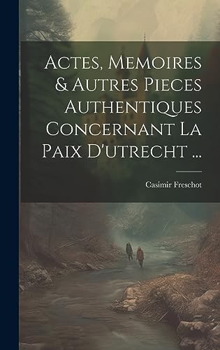 Stock image for Actes, Memoires and Autres Pieces Authentiques Concernant La Paix D'utrecht . for sale by PBShop.store US