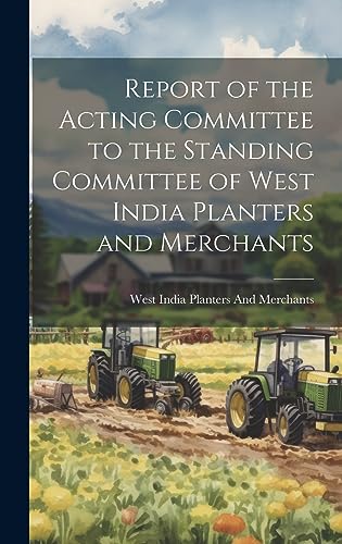 Stock image for Report of the Acting Committee to the Standing Committee of West India Planters and Merchants for sale by PBShop.store US