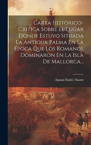 Imagen de archivo de CARTA HISTRICO-CRTICA SOBRE EL LUGAR DONDE ESTUVO SITUADA LA ANTIGUA PALMA EN LA POCA QUE LOS ROMANOS DOMINARON EN LA ISLA DE MALLORCA. a la venta por KALAMO LIBROS, S.L.