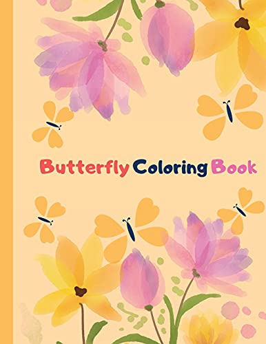 Beispielbild fr Butterfly Coloring Book: Activity Book for kids of all ages. zum Verkauf von Big River Books