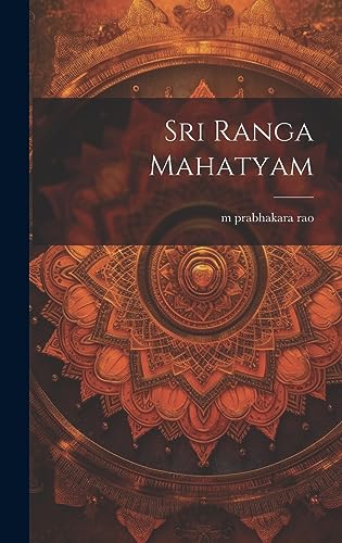 Stock image for sri ranga mahatyam for sale by THE SAINT BOOKSTORE
