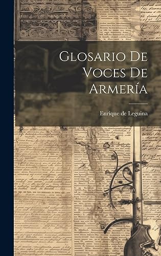 Imagen de archivo de GLOSARIO DE VOCES DE ARMERA. a la venta por KALAMO LIBROS, S.L.