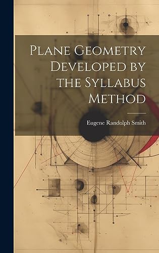 Stock image for Plane Geometry Developed by the Syllabus Method for sale by PBShop.store US