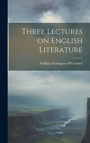 Imagen de archivo de Three Lectures on English Literature a la venta por PBShop.store US