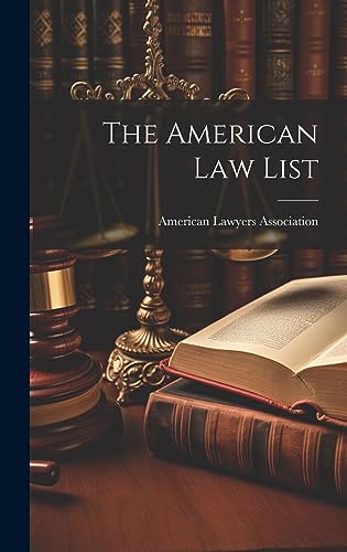 Imagen de archivo de The The American Law List a la venta por PBShop.store US
