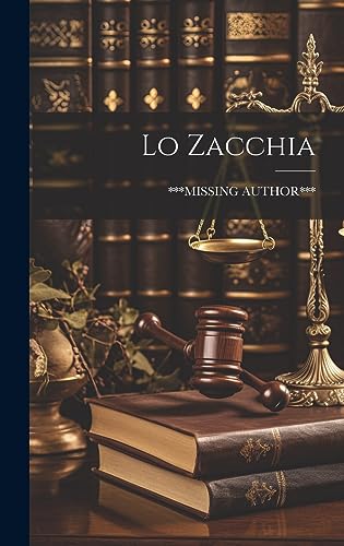 Stock image for Lo Zacchia for sale by PBShop.store US