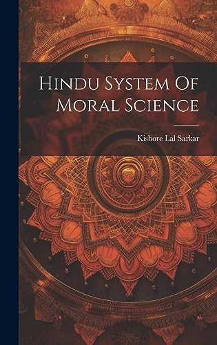 Stock image for Hindu System Of Moral Science for sale by PBShop.store US