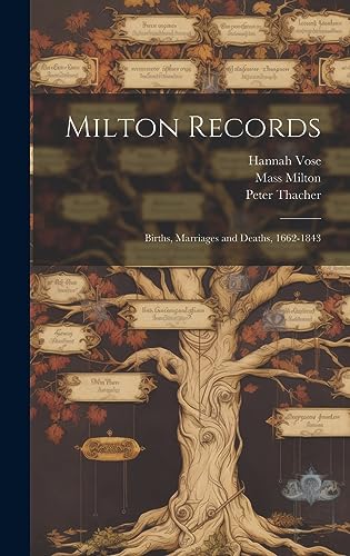 Stock image for Milton Records: Births, Marriages and Deaths, 1662-1843 for sale by Ria Christie Collections