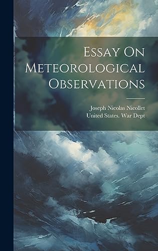 Stock image for Essay On Meteorological Observations for sale by PBShop.store US