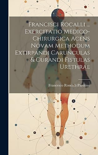 9781021002600: Francisci Rocalli ... Exercitatio Medico-chirurgica Acens Novam Methodum Extirpandi Carunculas & Curandi Fistulas Urethrae