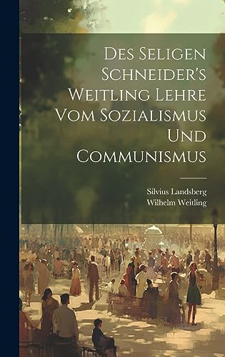 Stock image for Des Seligen Schneider's Weitling Lehre Vom Sozialismus Und Communismus for sale by PBShop.store US