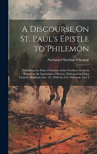Beispielbild fr A A Discourse On St. Paul's Epistle to Philemon zum Verkauf von PBShop.store US