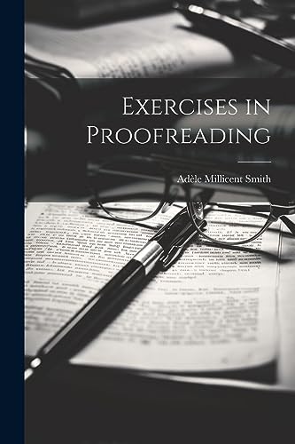 9781021174512: Exercises in Proofreading