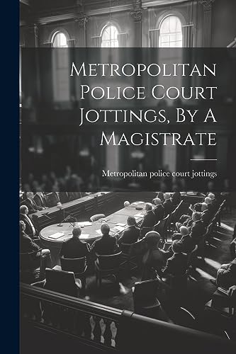 9781021275790: Metropolitan Police Court Jottings, By A Magistrate