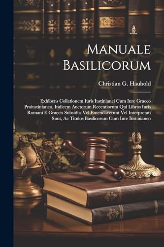 Stock image for Manuale Basilicorum for sale by PBShop.store US