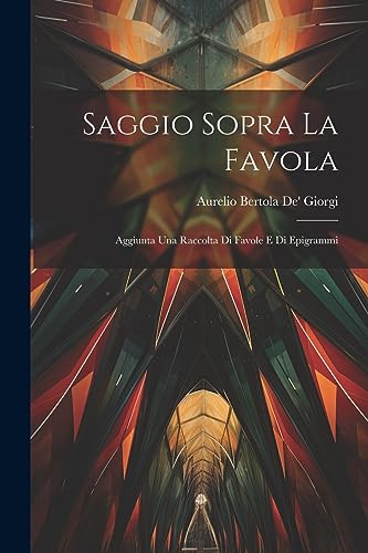 Imagen de archivo de Saggio Sopra La Favola a la venta por PBShop.store US