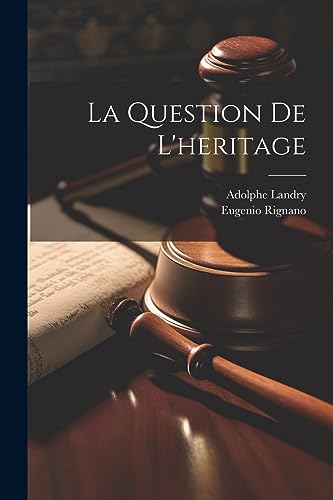Beispielbild fr La La Question De L'heritage zum Verkauf von PBShop.store US