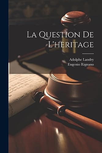 Imagen de archivo de La La Question De L'heritage a la venta por PBShop.store US