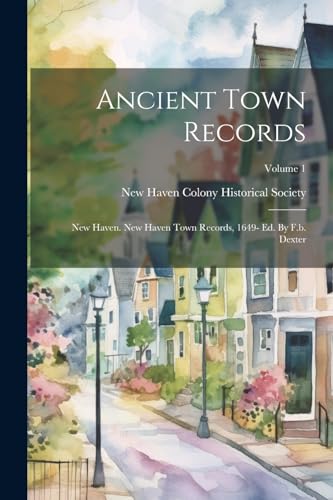 Stock image for Ancient Town Records for sale by PBShop.store US