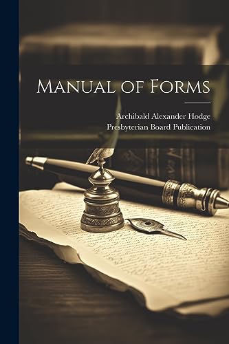 Stock image for Manual of Forms for sale by PBShop.store US