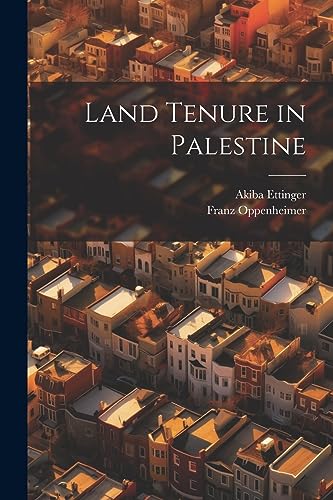 Imagen de archivo de Land Tenure in Palestine a la venta por PBShop.store US
