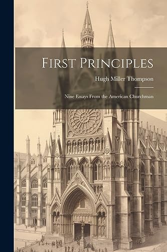 Stock image for First Principles for sale by PBShop.store US