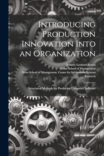 Imagen de archivo de Introducing Production Innovation Into an Organization a la venta por PBShop.store US