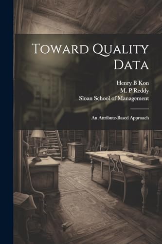 Imagen de archivo de Toward Quality Data: An Attribute-based Approach a la venta por THE SAINT BOOKSTORE