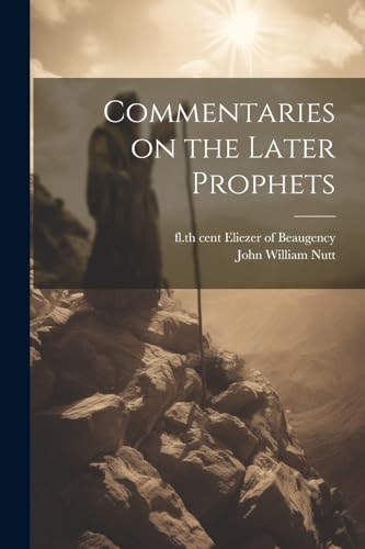 Stock image for Commentaries on the later prophets (Hebrew Edition) for sale by Ria Christie Collections