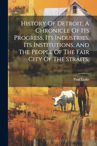 9781021599056: History Of Detroit, A Chronicle Of Its Progress, Its Industries, Its Institutions, And The People Of The Fair City Of The Straits,