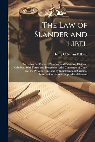 Stock image for The The Law of Slander and Libel for sale by PBShop.store US