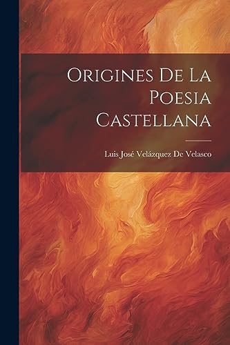 Imagen de archivo de Origines De La Poesia Castellana a la venta por THE SAINT BOOKSTORE