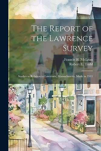 Beispielbild fr The The Report of the Lawrence Survey zum Verkauf von PBShop.store US