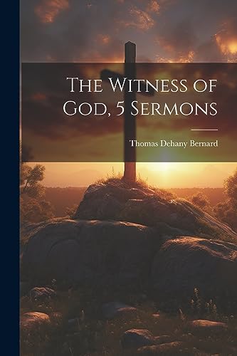 9781021664075: The Witness of God, 5 Sermons