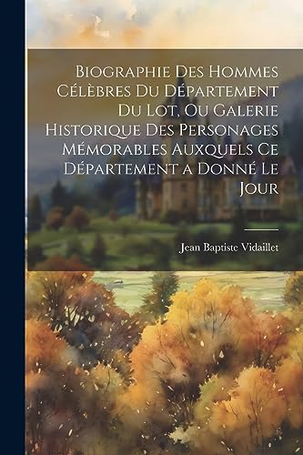 Stock image for Biographie Des Hommes C l bres Du D partement Du Lot, Ou Galerie Historique Des Personages M morables Auxquels Ce D partement a Donn Le Jour for sale by THE SAINT BOOKSTORE