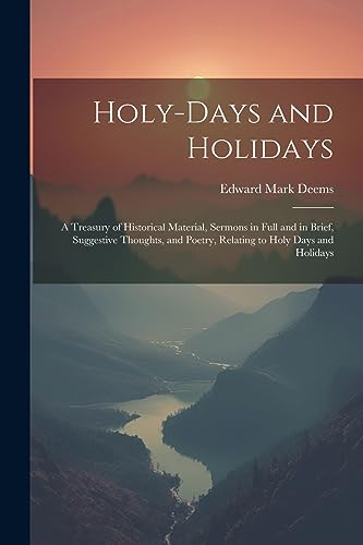 Stock image for Holy-Days and Holidays for sale by PBShop.store US