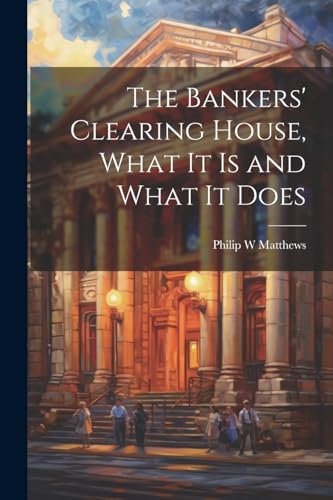 Imagen de archivo de The Bankers' Clearing House, What It is and What It Does a la venta por THE SAINT BOOKSTORE