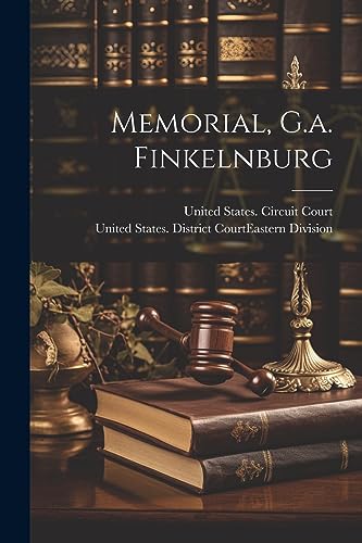 Stock image for Memorial, G.a. Finkelnburg for sale by PBShop.store US