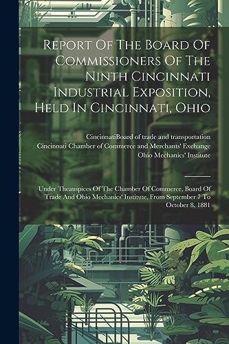 Stock image for Report Of The Board Of Commissioners Of The Ninth Cincinnati Industrial Exposition, Held In Cincinnati, Ohio for sale by PBShop.store US