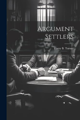 Stock image for Argument Settlers for sale by THE SAINT BOOKSTORE