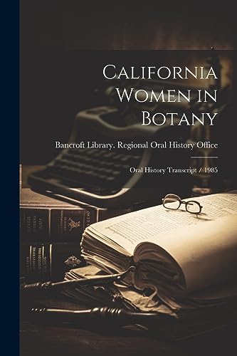 Beispielbild fr California Women in Botany zum Verkauf von PBShop.store US