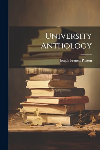 Stock image for University Anthology for sale by PBShop.store US