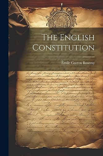 Stock image for The English Constitution for sale by THE SAINT BOOKSTORE