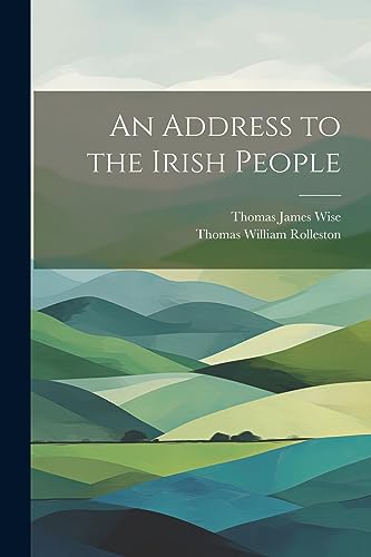 Stock image for An Address to the Irish People for sale by Ria Christie Collections