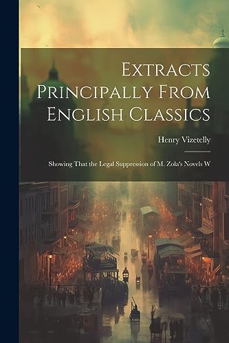 Imagen de archivo de Extracts Principally From English Classics a la venta por PBShop.store US