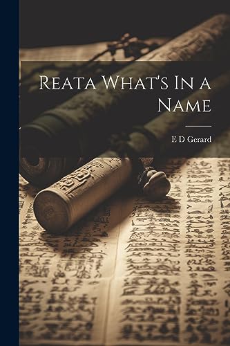 Imagen de archivo de Reata What's In a Name a la venta por PBShop.store US